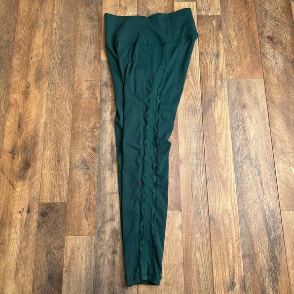 Lululemon High Times Rhythm Pants Women's Size 6 Green Athletic Training‎ 6708 - Picture 5 of 9